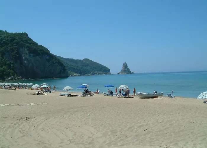 Natalia Loft C With Panoramic Sea Views Of Agios Gordios Bay アパート *