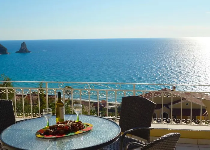 Natalia Loft C With Panoramic Sea Views Of Agios Gordios Bay