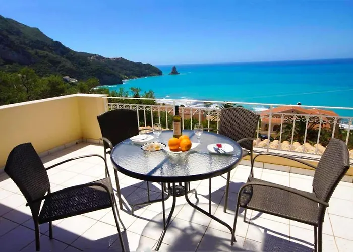 アパート Natalia Loft C With Panoramic Sea Views Of Agios Gordios Bay