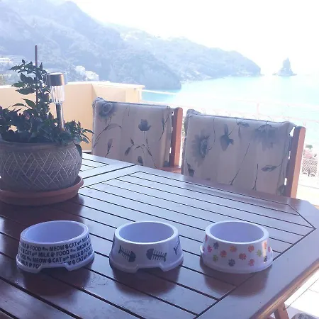 Natalia Loft C With Panoramic Sea Views Of Agios Gordios Bay Апартаменты