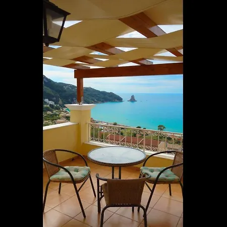 Natalia Loft C With Panoramic Sea Views Of Agios Gordios Bay *