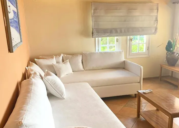 Natalia Loft C With Panoramic Sea Views Of Agios Gordios Bay شقة آغيوس غوذيوس