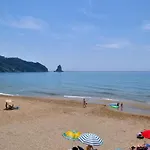 Natalia Loft C With Panoramic Sea Views Of Agios Gordios Bay דירה אגיוס גורדיוס